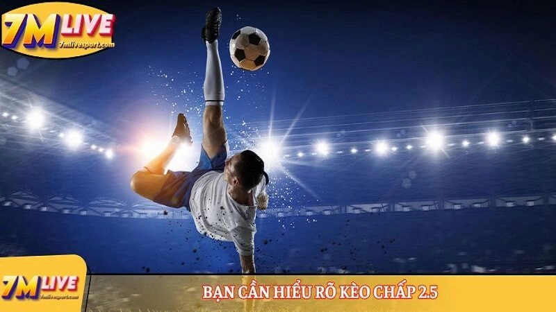 Kèo chấp 2.5: Hiểu rõ bản chất, tính cược thắng thua 7 Bạn cần hiểu rõ kèo chấp 2.5