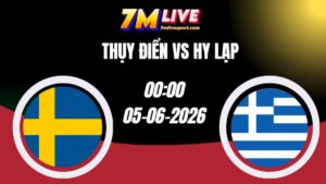 Soi kèo Thụy Điển vs Hy Lạp 00h00 Ngày 05/06/2026 7 Soi kèo Thụy Điển vs Hy Lạp 00h00 Ngày 05/06/2026