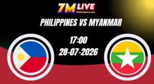 Soi kèo Philippines vs Myanmar 17h00 Ngày 28/07/2026